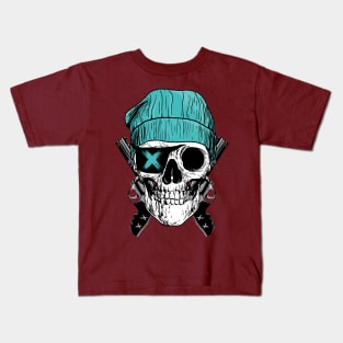 pirate skeleton Kids T-Shirt